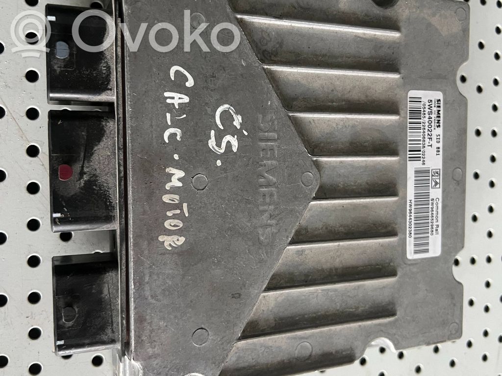 Citroen C5 Engine control unit/module 