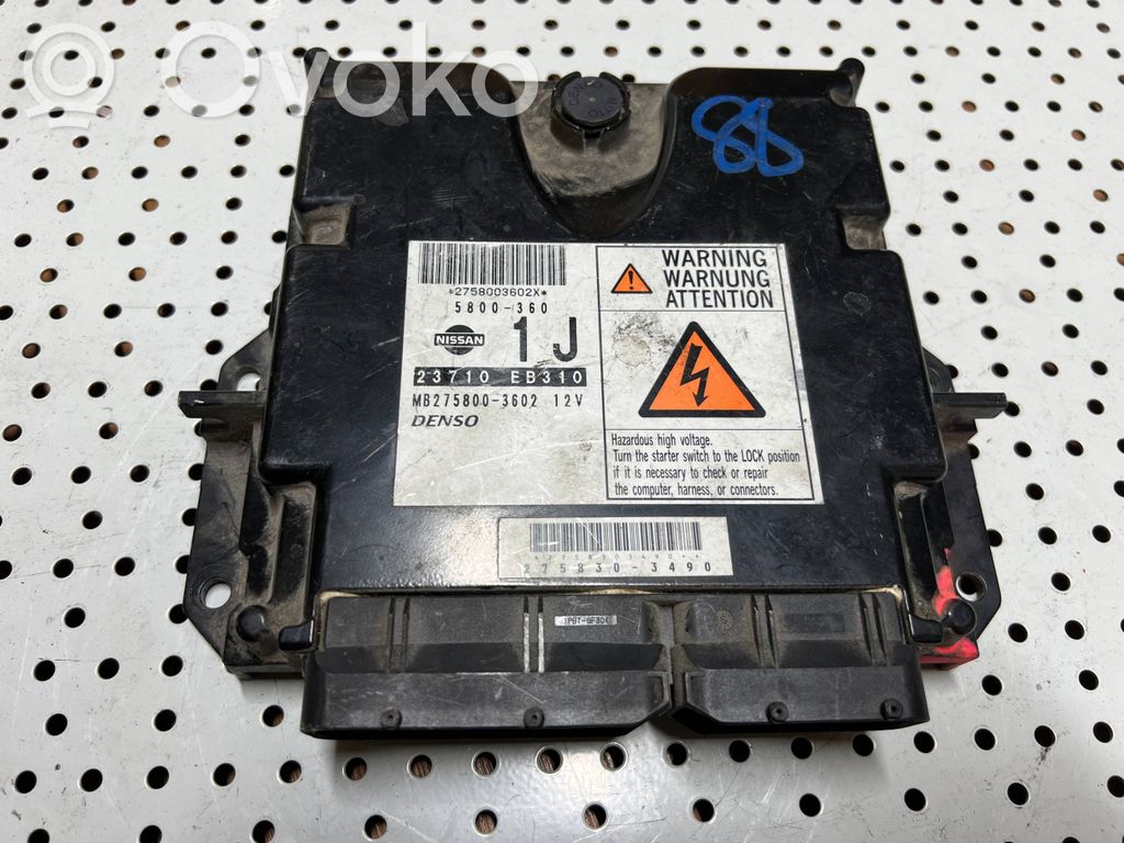 Nissan Navara D40 Engine control unit/module 
