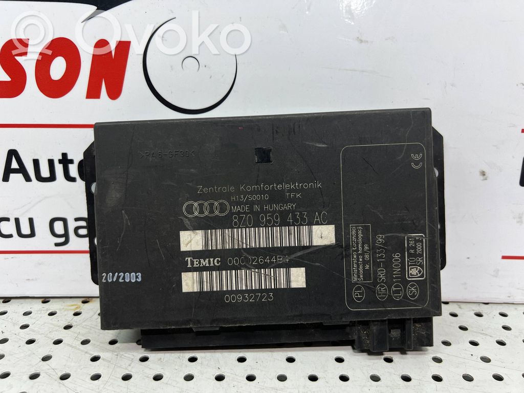 Audi A2 Komforto modulis 