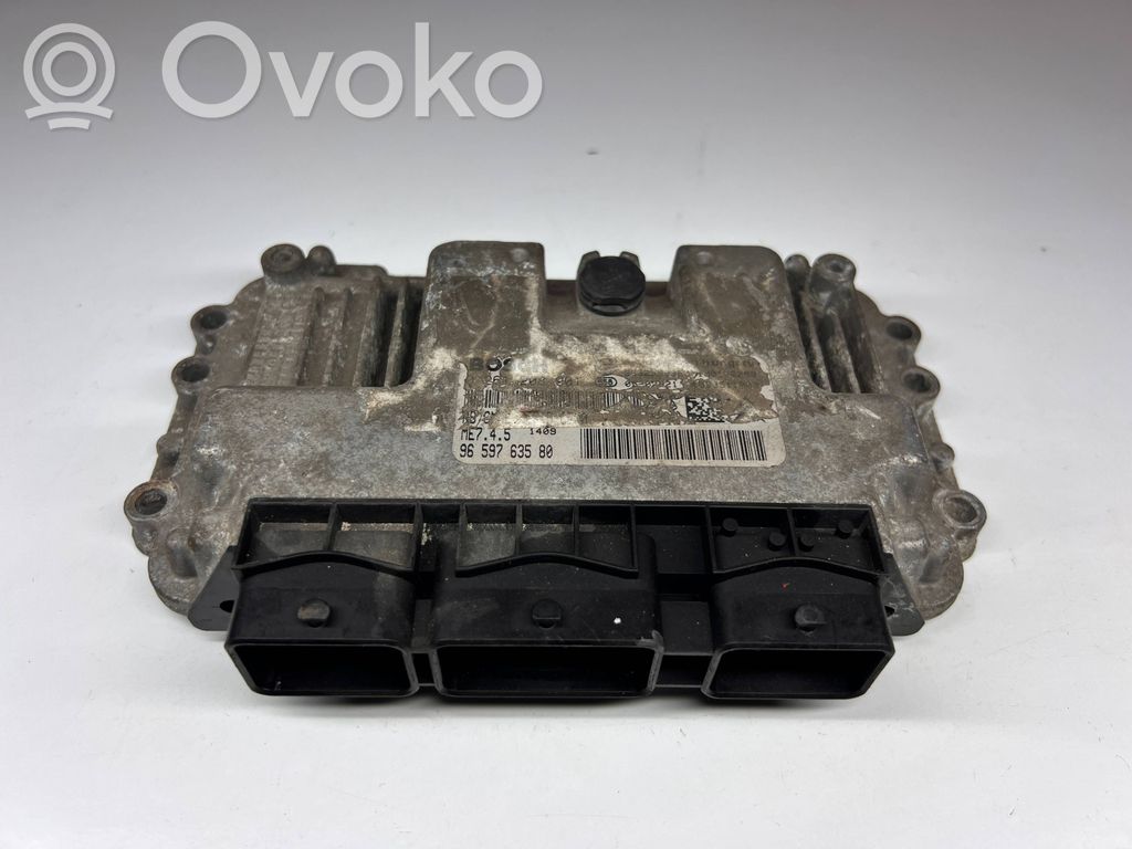 Peugeot 206 Engine control unit/module 