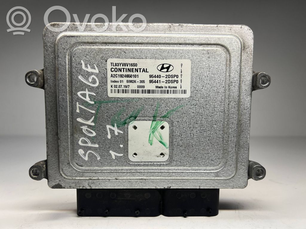 KIA Sportage Unidad de control/módulo ECU del motor 