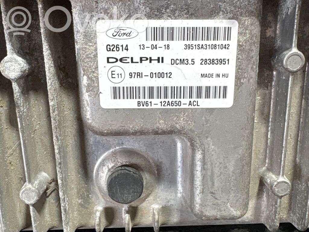 Engine control unit/module ECU   28383951,97RI010012,BV6112A650ACL