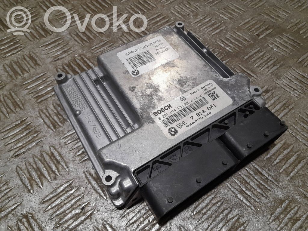 BMW 1 E81 E87 Engine control unit/module 