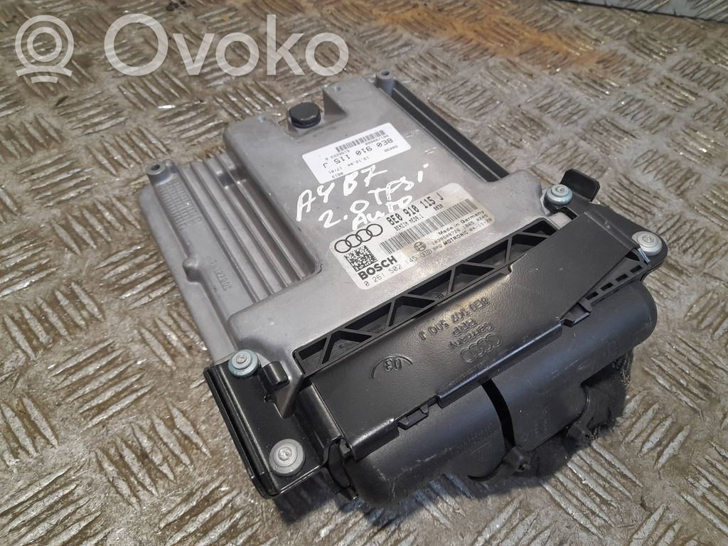 Audi A4 S4 B7 8E 8H Air suspension control unit module (rear) 