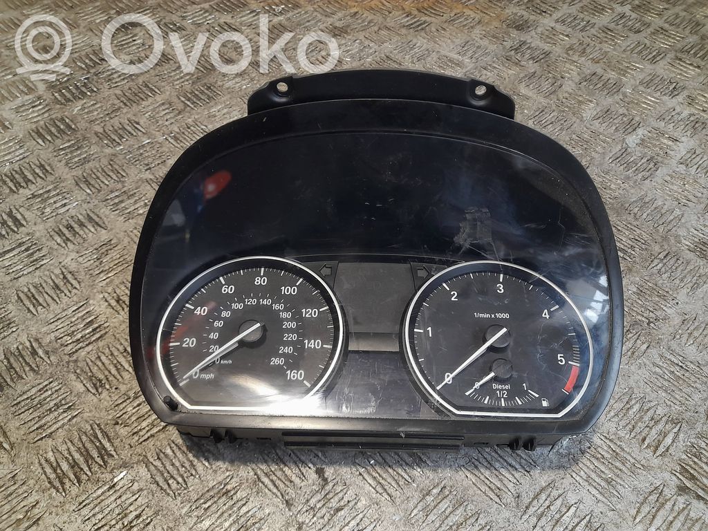 BMW 1 E81 E87 Velocímetro (tablero de instrumentos) 