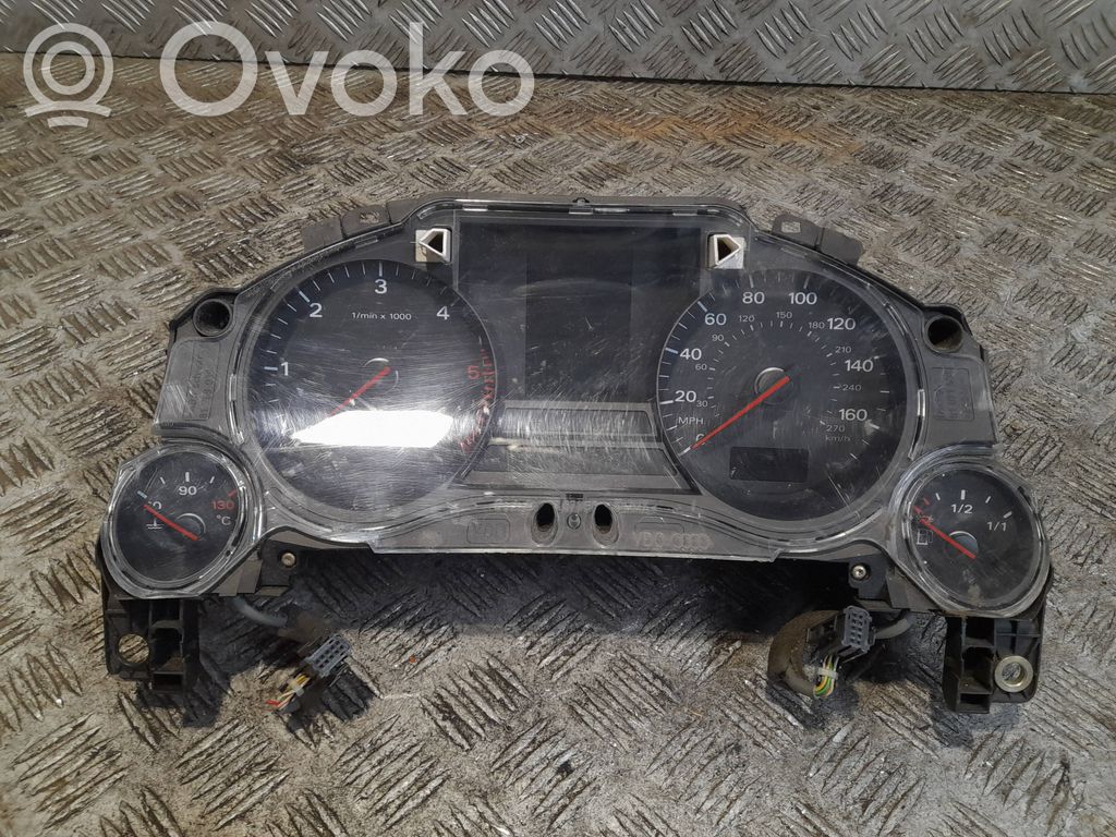 Audi A8 S8 D3 4E Nopeusmittari (mittaristo) 