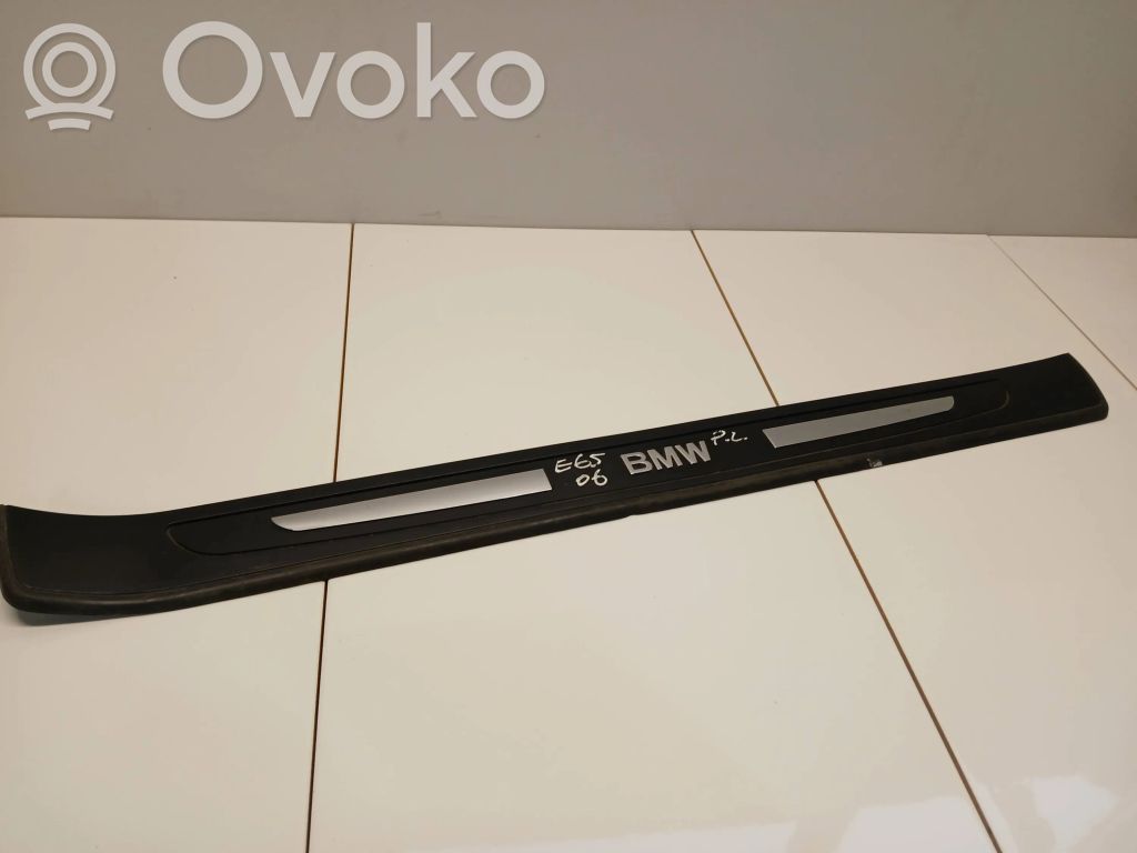 BMW 7 E65 E66 Priekšējā sliekšņa dekoratīvā apdare (ārējā) 