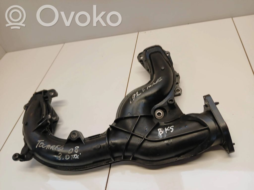 Volkswagen Touareg I Intake manifold 