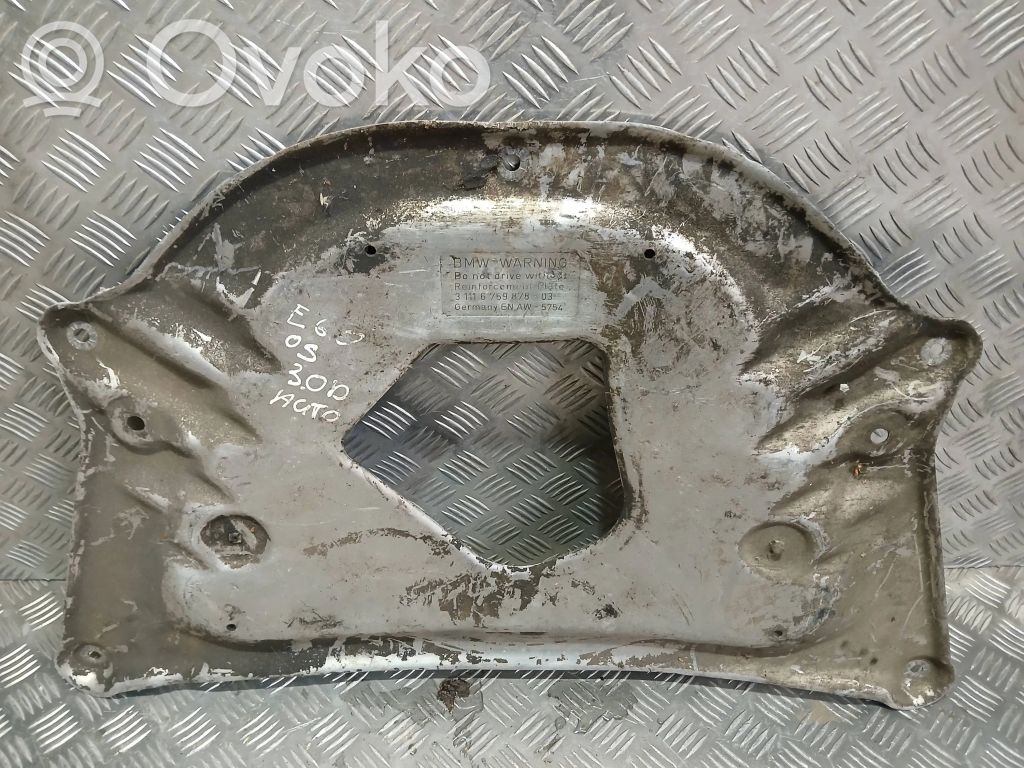 BMW 5 E60 E61 Engine splash shield/under tray 