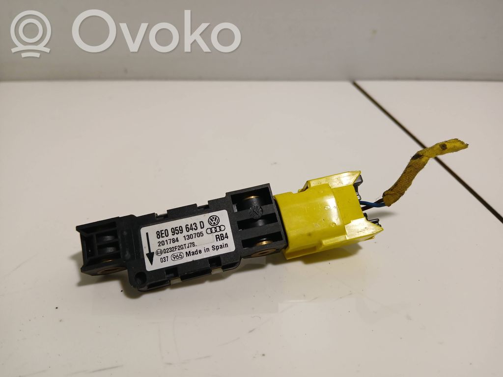 Volkswagen Phaeton Airbagsensor Crashsensor Drucksensor 