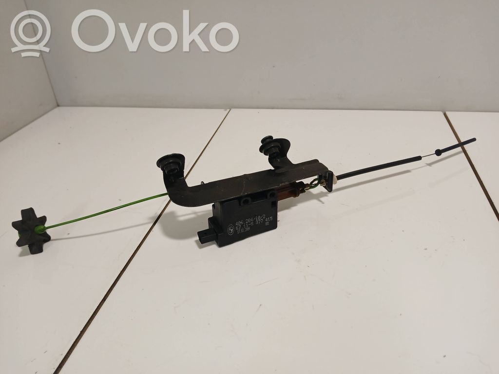 BMW 5 E60 E61 Motor de la tapa sellante del depósito de combustible 
