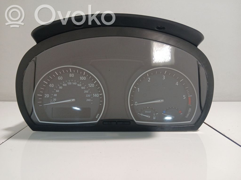BMW X3 E83 Spidometras (prietaisų skydelis) 