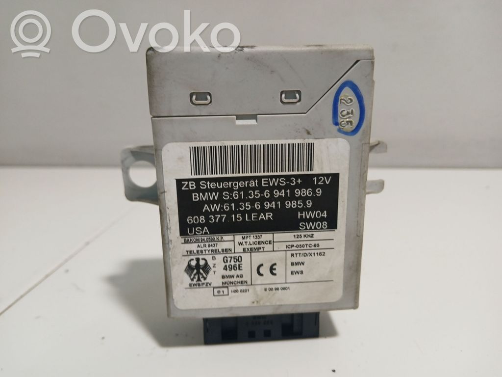 Immobilizer control unit/module   60837715,613569419859,613569419869