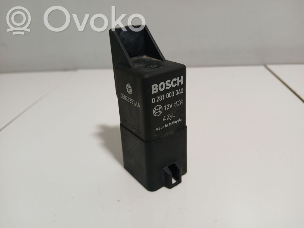 Chrysler Grand Voyager V Przekaźnik / Modul układu ogrzewania wstępnego 