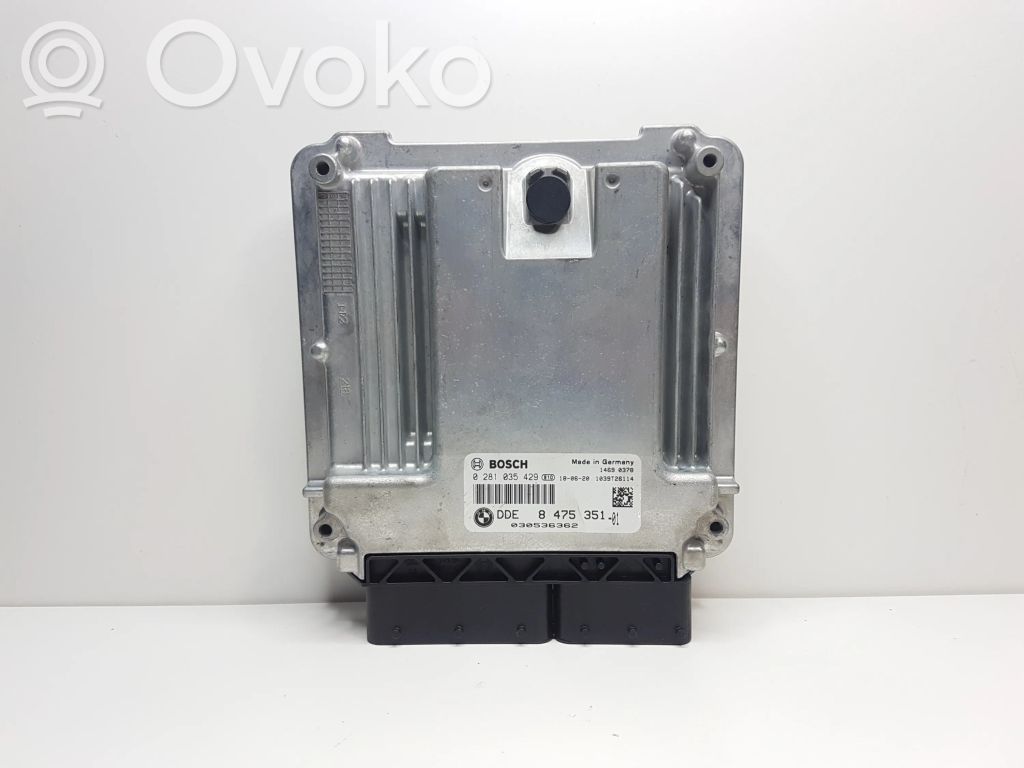 BMW 3 F30 F35 F31 Engine control unit/module 