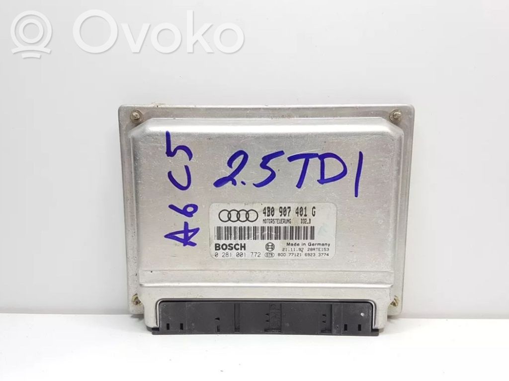 Audi A6 S6 C5 4B Engine control unit/module 