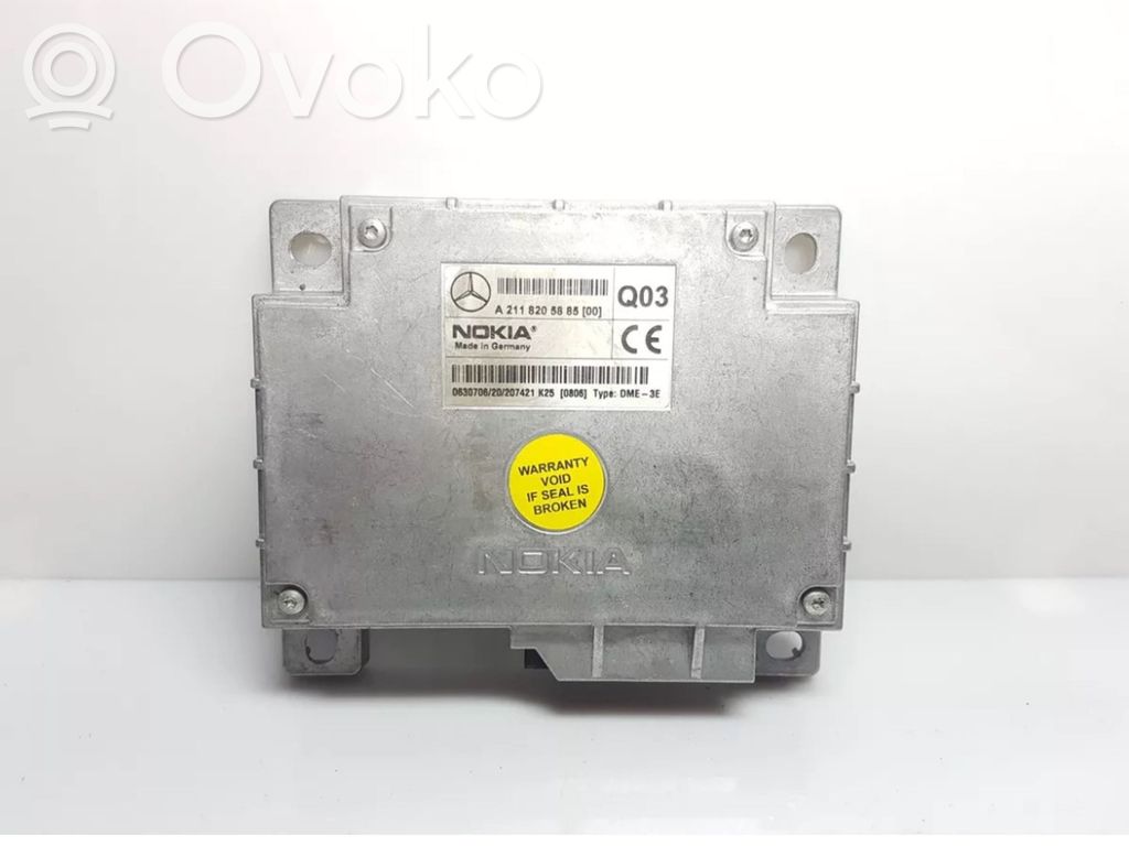 Mercedes-Benz E W211 Phone control unit/module 