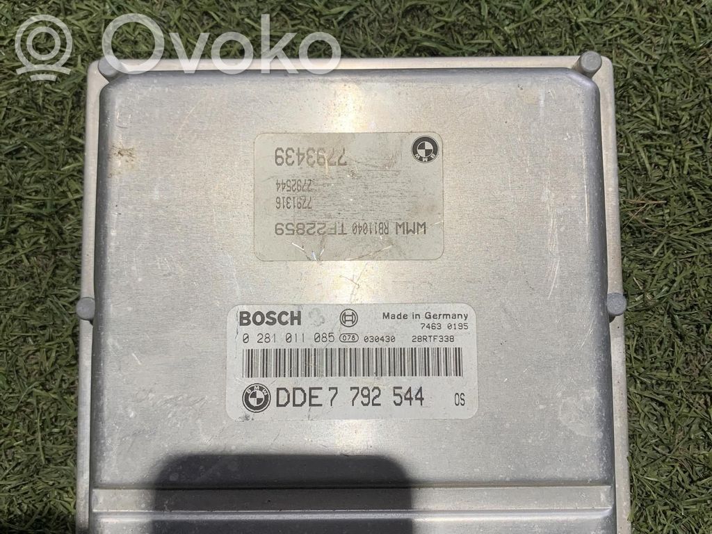 Mini One - Cooper R50 - 53 Engine control unit/module 