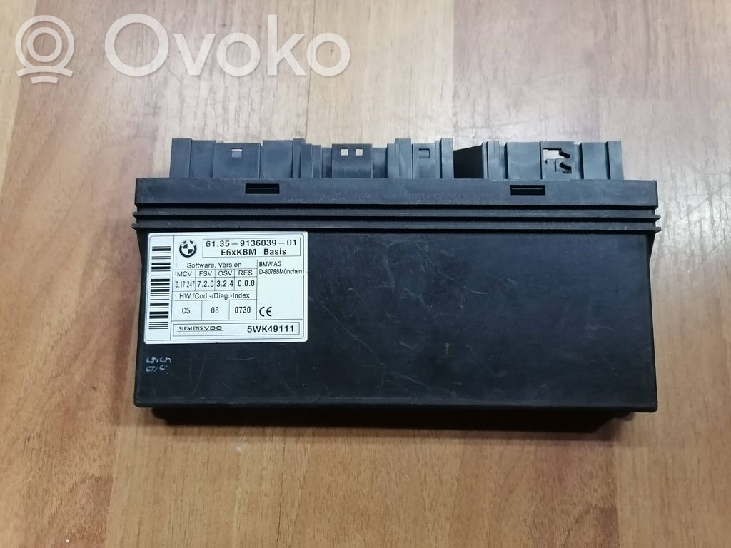 Komforto modulis   61359136039,9136039,61359176069,5WK49111