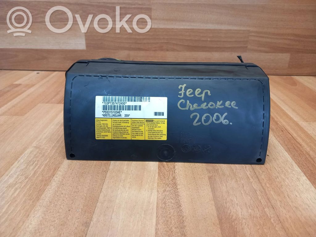 Jeep Cherokee KJ Airbag del pasajero 