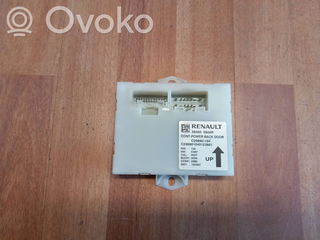 Renault Espace V (RFC) Tailgate/trunk control unit/module 