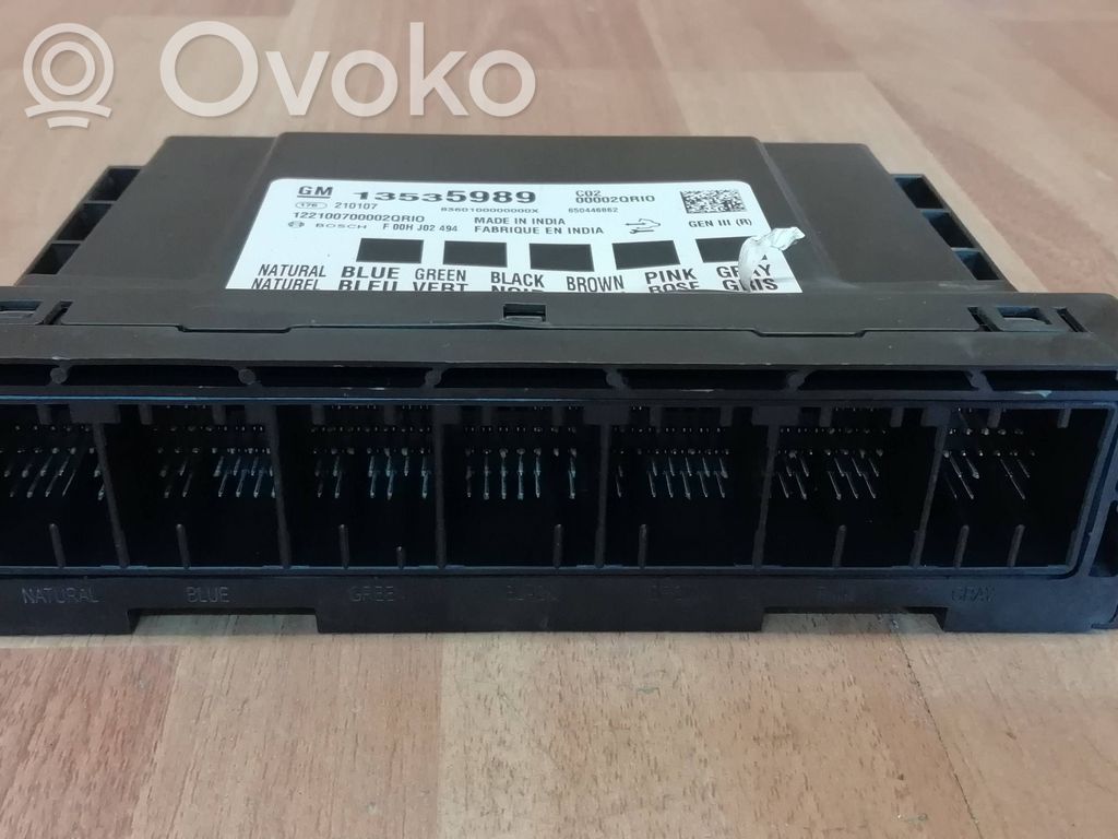 Opel Insignia B Comfort/convenience module 
