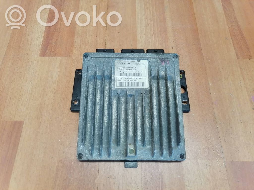 Renault Megane II Engine control unit/module 
