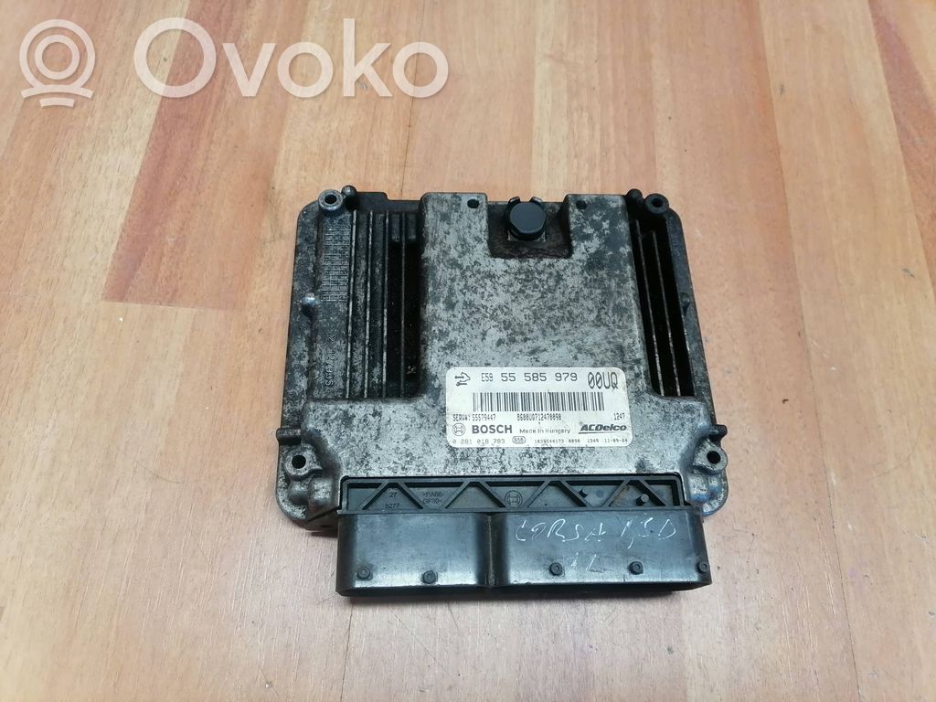 Opel Corsa D Engine control unit/module 