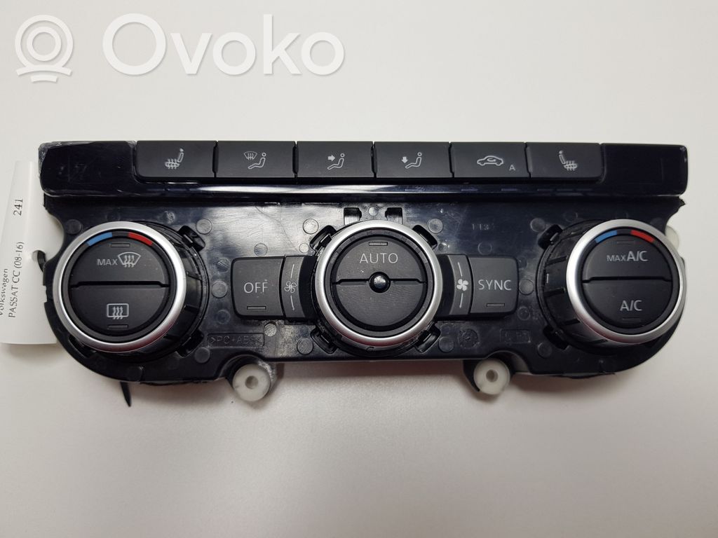 Volkswagen PASSAT CC Air conditioner control unit module 