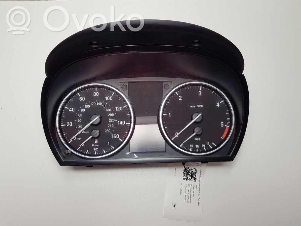 BMW X1 E84 Spidometras (prietaisų skydelis) 