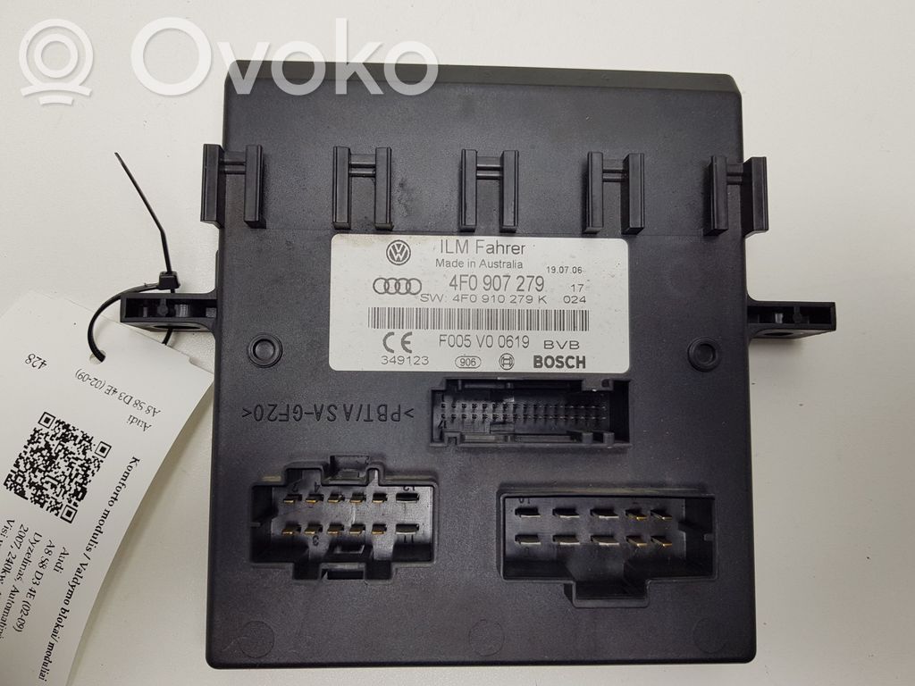 Mukavuusmoduuli   4F0907279,4F0910279K