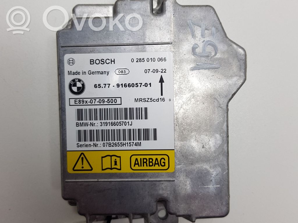 Unidad de control/módulo del Airbag   6577916605701,6577916605701,0285010066
