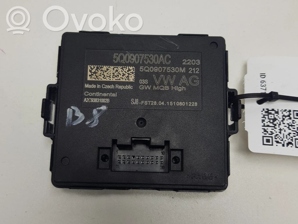Volkswagen PASSAT B8 Gateway control module 
