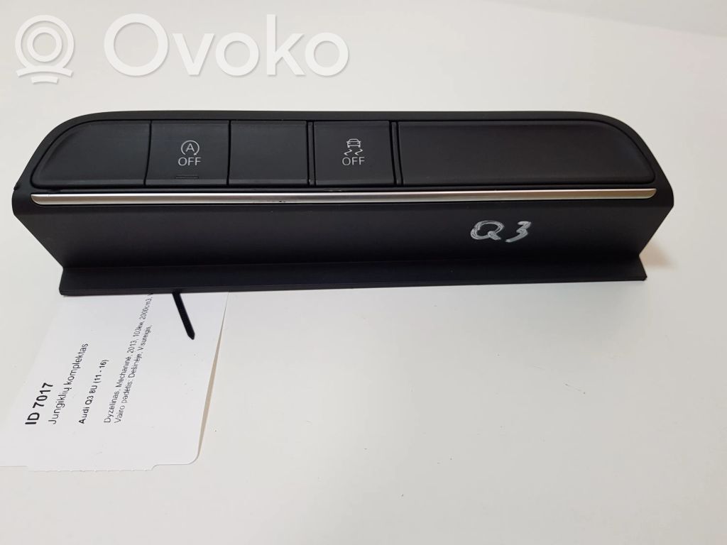 Audi Q3 8U A set of switches 