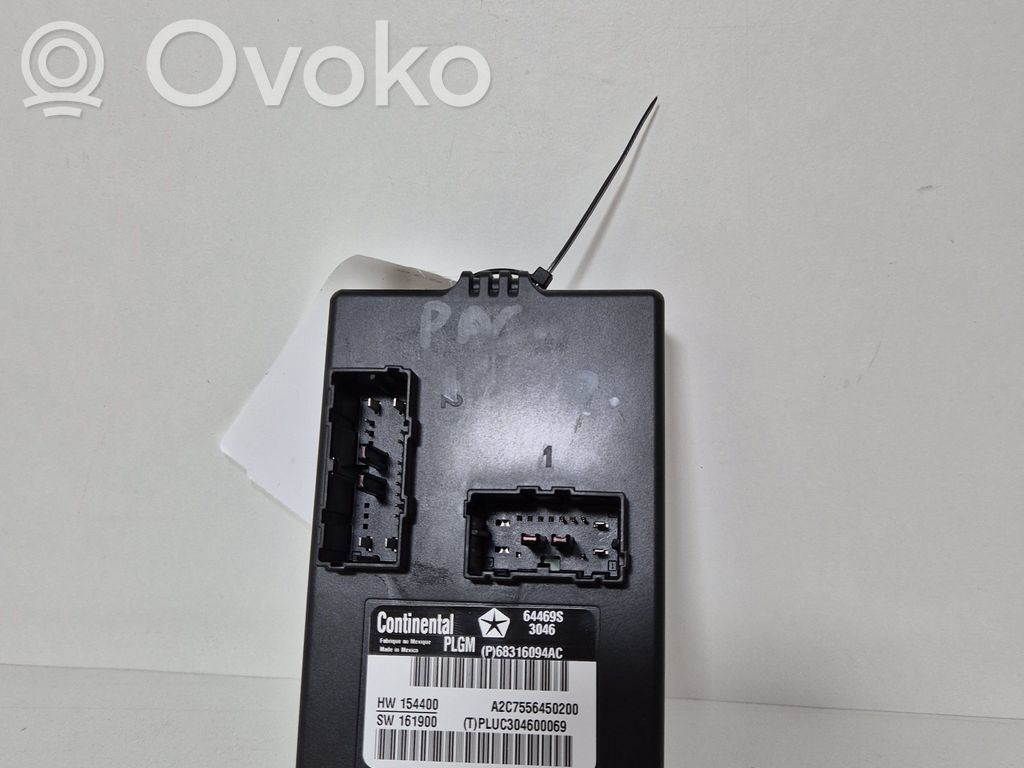 Chrysler Pacifica Tailgate/trunk control unit/module 
