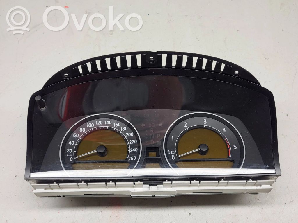 BMW 7 E65 E66 Spidometrs (instrumentu panelī) 