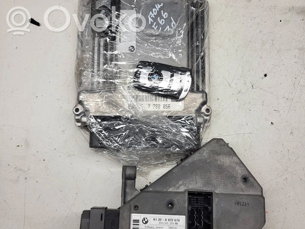 BMW 7 E65 E66 Komputer / Sterownik ECU i komplet kluczy 