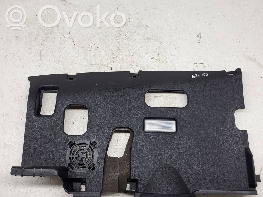 BMW X6 E71 Rivestimento pannello inferiore del cruscotto 