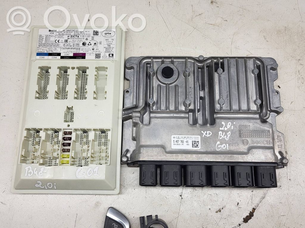 BMW X3 G01 Engine ECU kit and lock set 