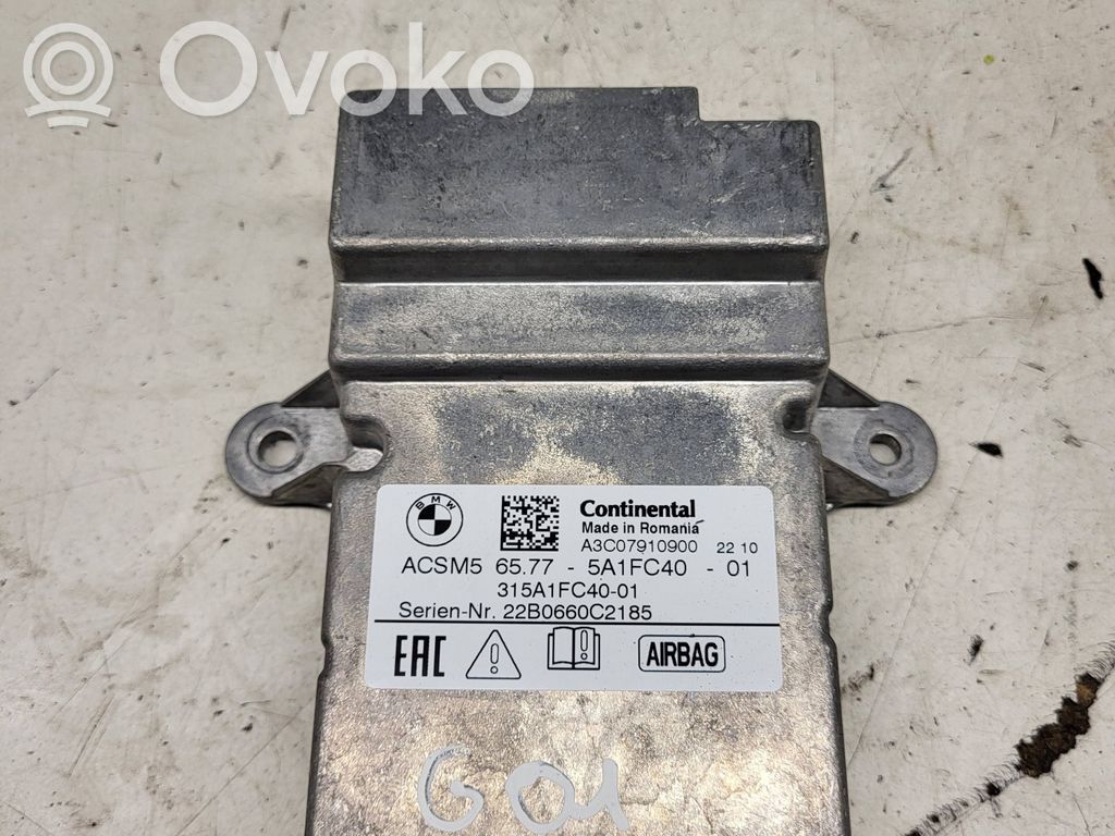 BMW X3 G01 Airbag control unit/module 