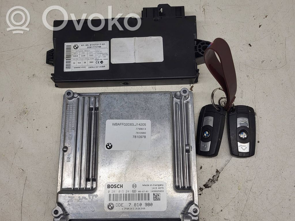 BMW X5 E70 Užvedimo komplektas 