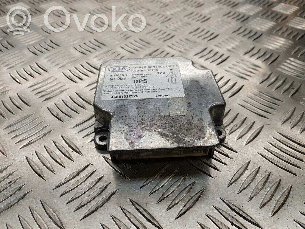 Airbag control unit/module   959103E200,5WK43245