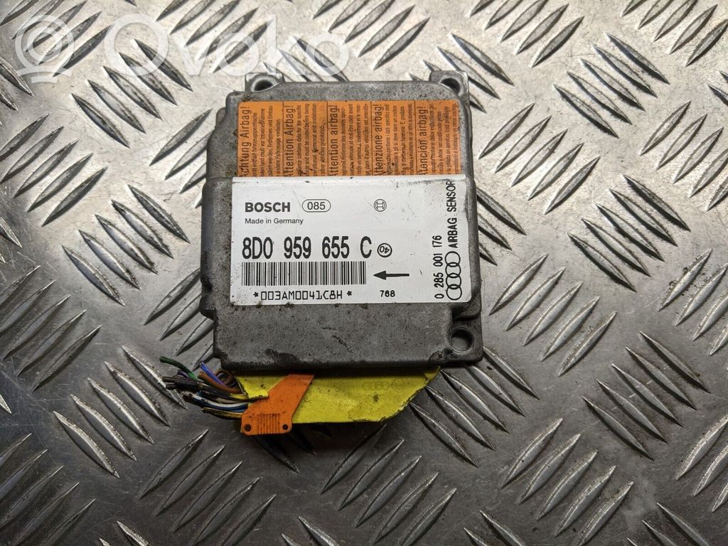 Airbag control unit/module   8D0959655C,0285001176