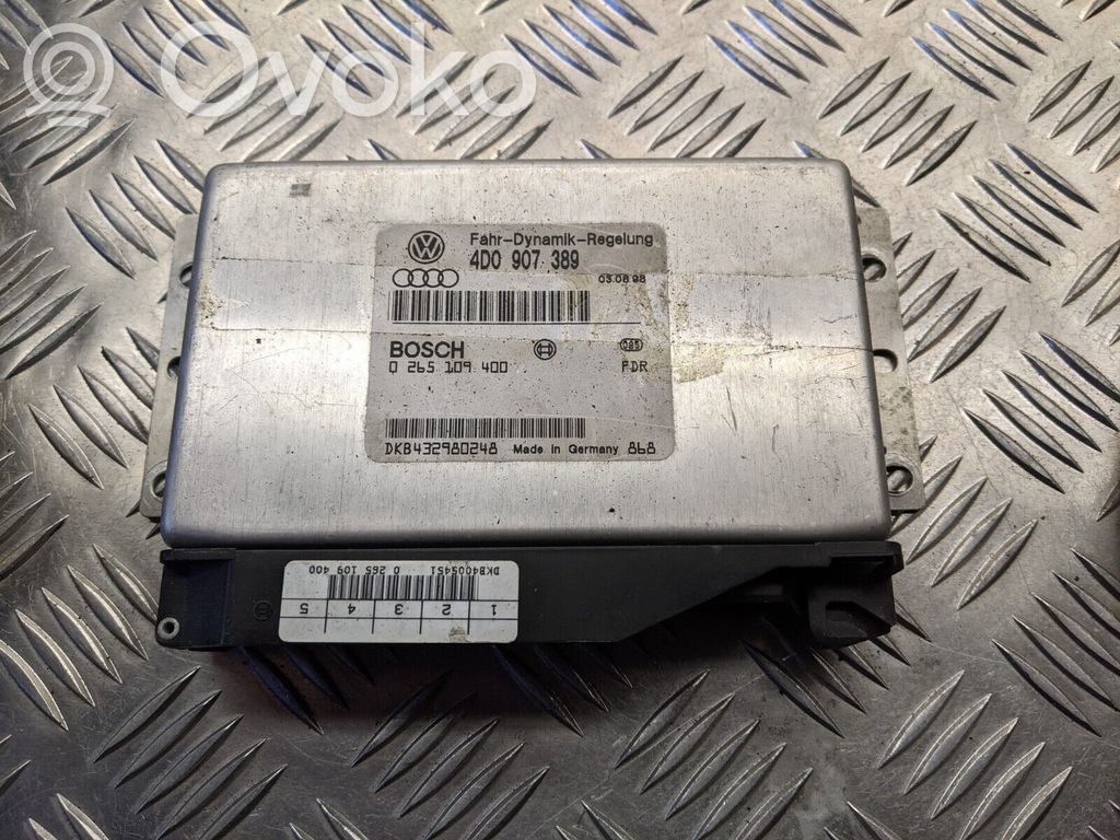 ABS control unit/module   4D0907389