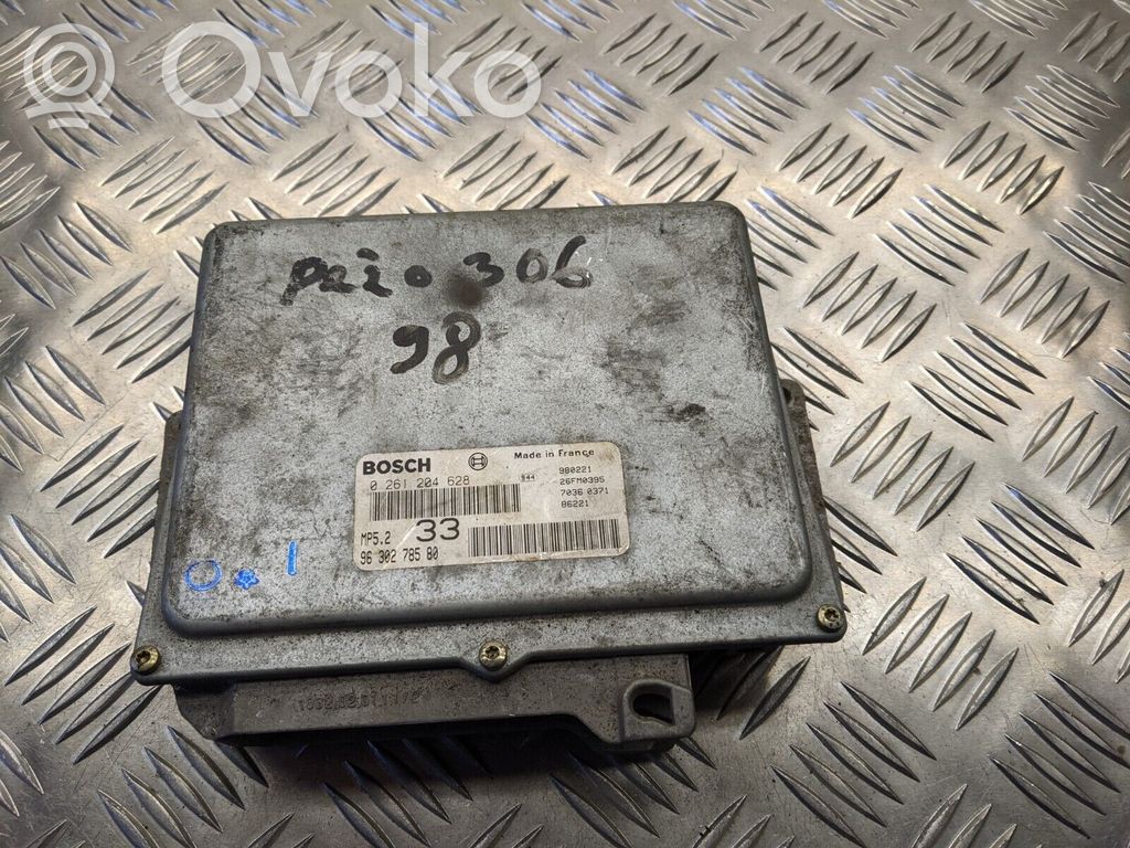 Engine control unit/module   9630278580,0261204628
