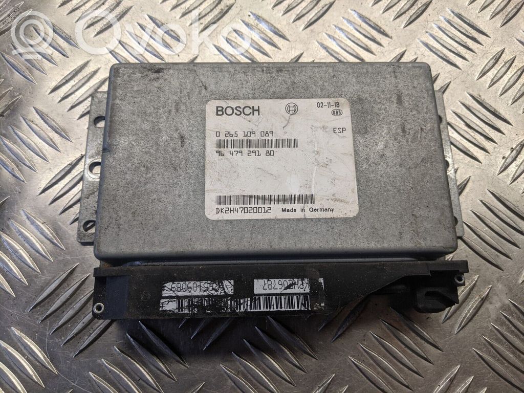 Peugeot 406 ESP (stability system) control unit 