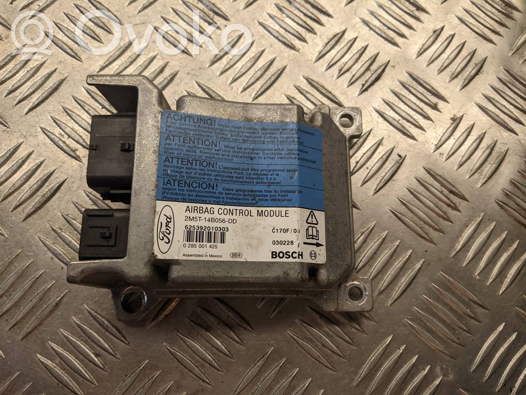 Airbag control unit/module   2M5T14B056DD,0285001425,625392010303