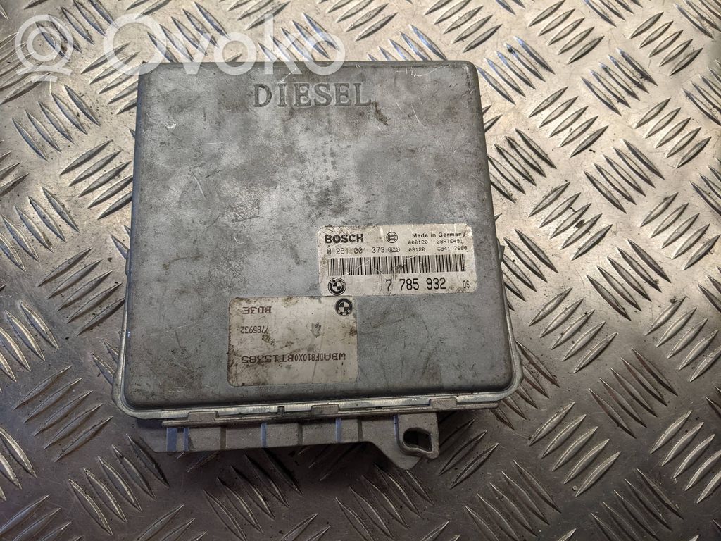 Unidad de control/módulo del motor   7785932,28RTE491,0281001373