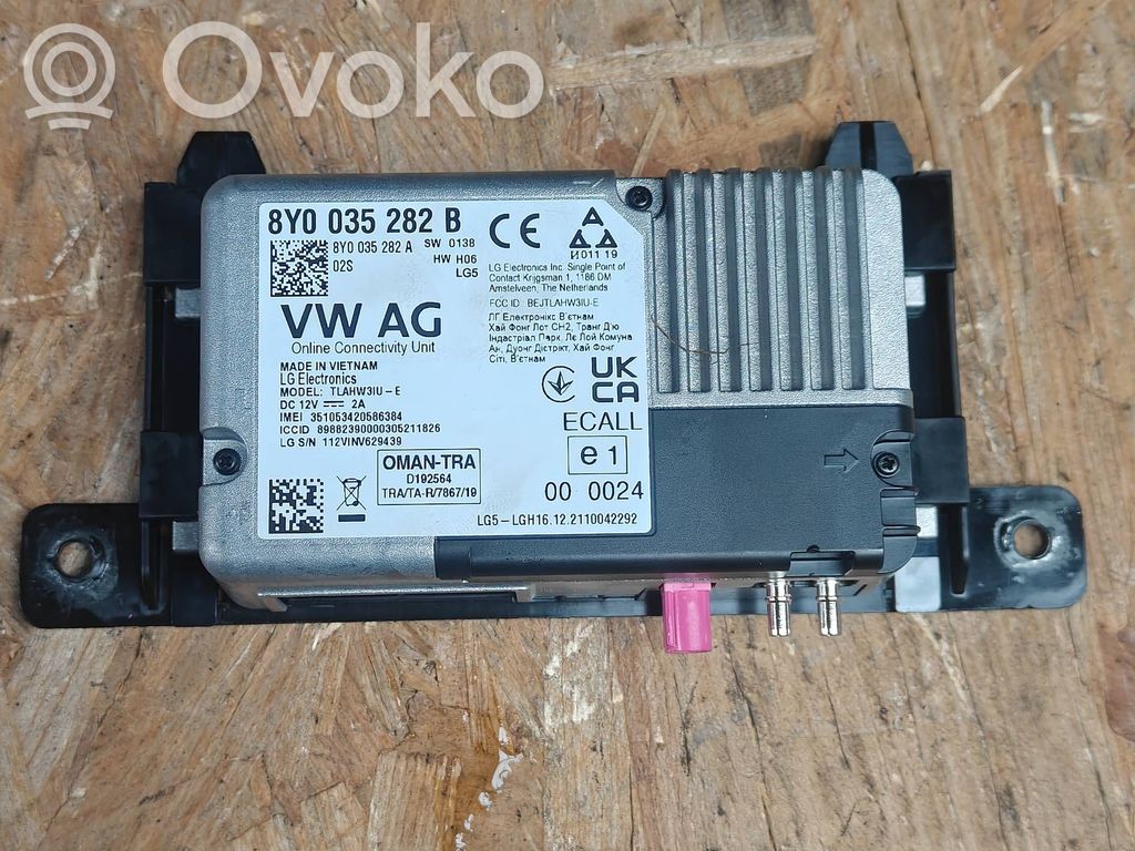 Autres unités de commande / modules   8X0035282A