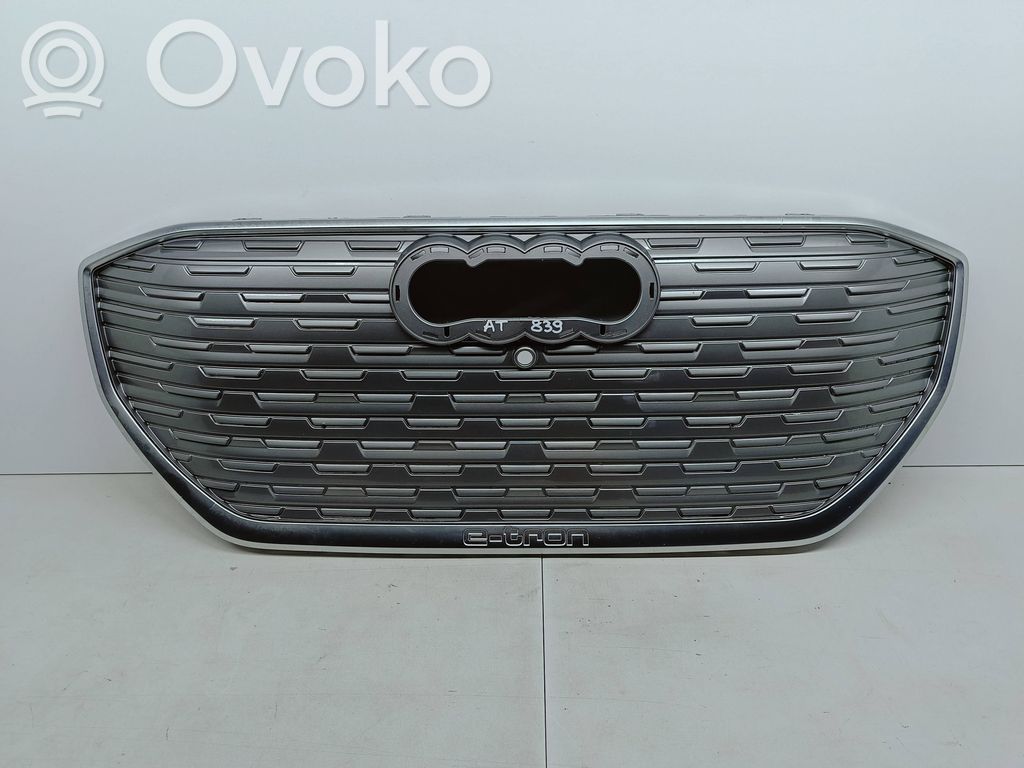 Audi Q4 Sportback e-tron Front bumper upper radiator grill 